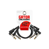 Gator Cableworks GCWC-FPC12 Composer Series 12-Inch Flat Patch Cable