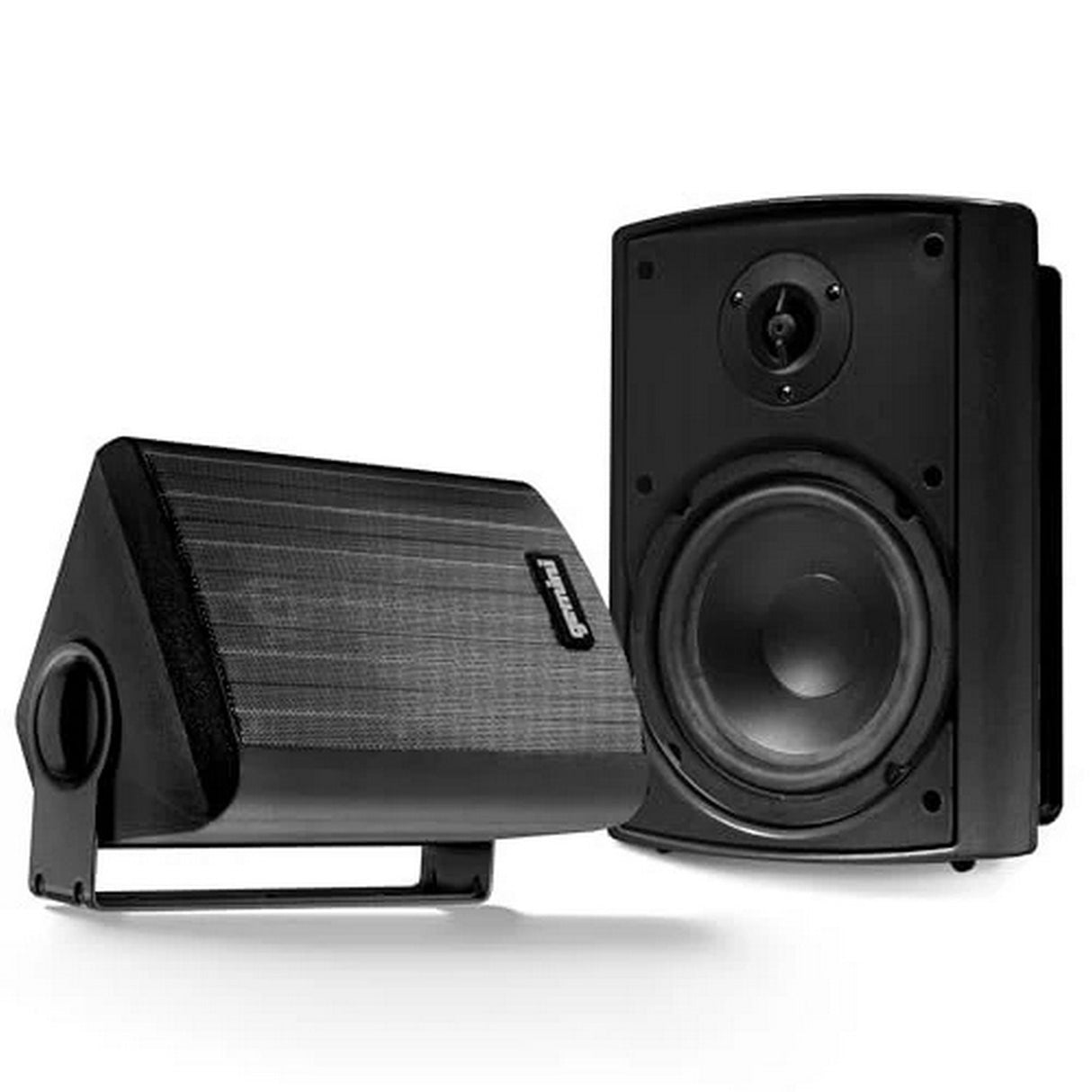 Gemini GHSI-W650BT-PR 300W Outdoor Bluetooth Speaker Set, Black, Pair