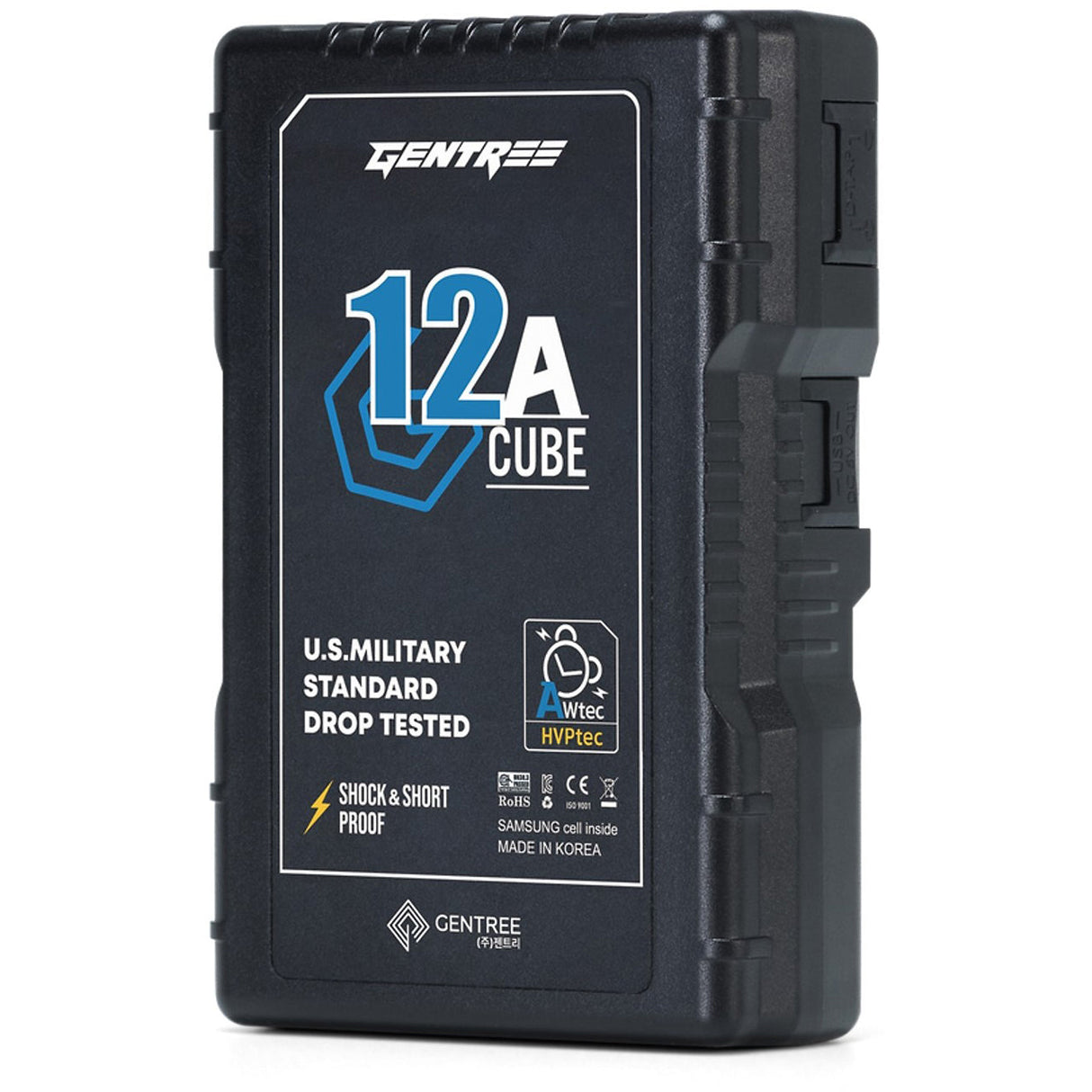 Gentree 98Wh Camera Battery with USB‑C and Dual D‑Tap, V-Mount