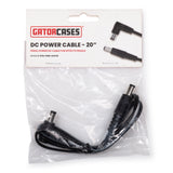 Gator GTR-PWR-DCP20 Single DC Power Cable for Pedals, 20 Inch