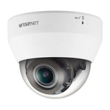 Hanwha QND-6082R Q-Series 2MP IR Vandal Dome Camera, 3.2-10mm Varifocal Lens, White