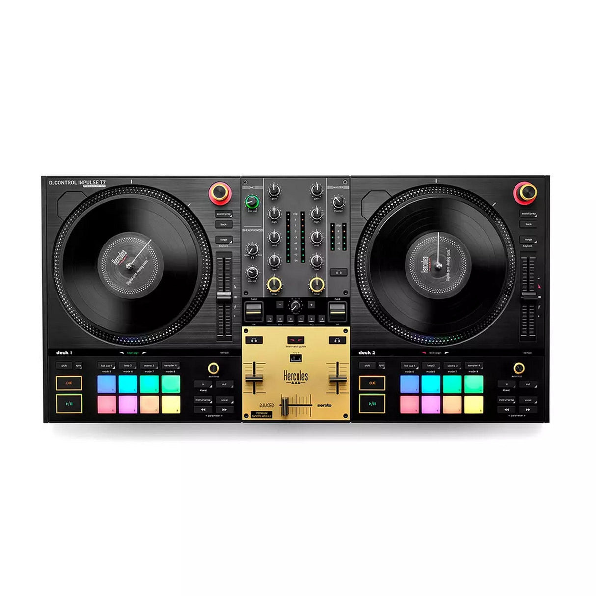 Hercules DJControl Inpulse T7 Premium 2-Deck Motorized DJ Controller