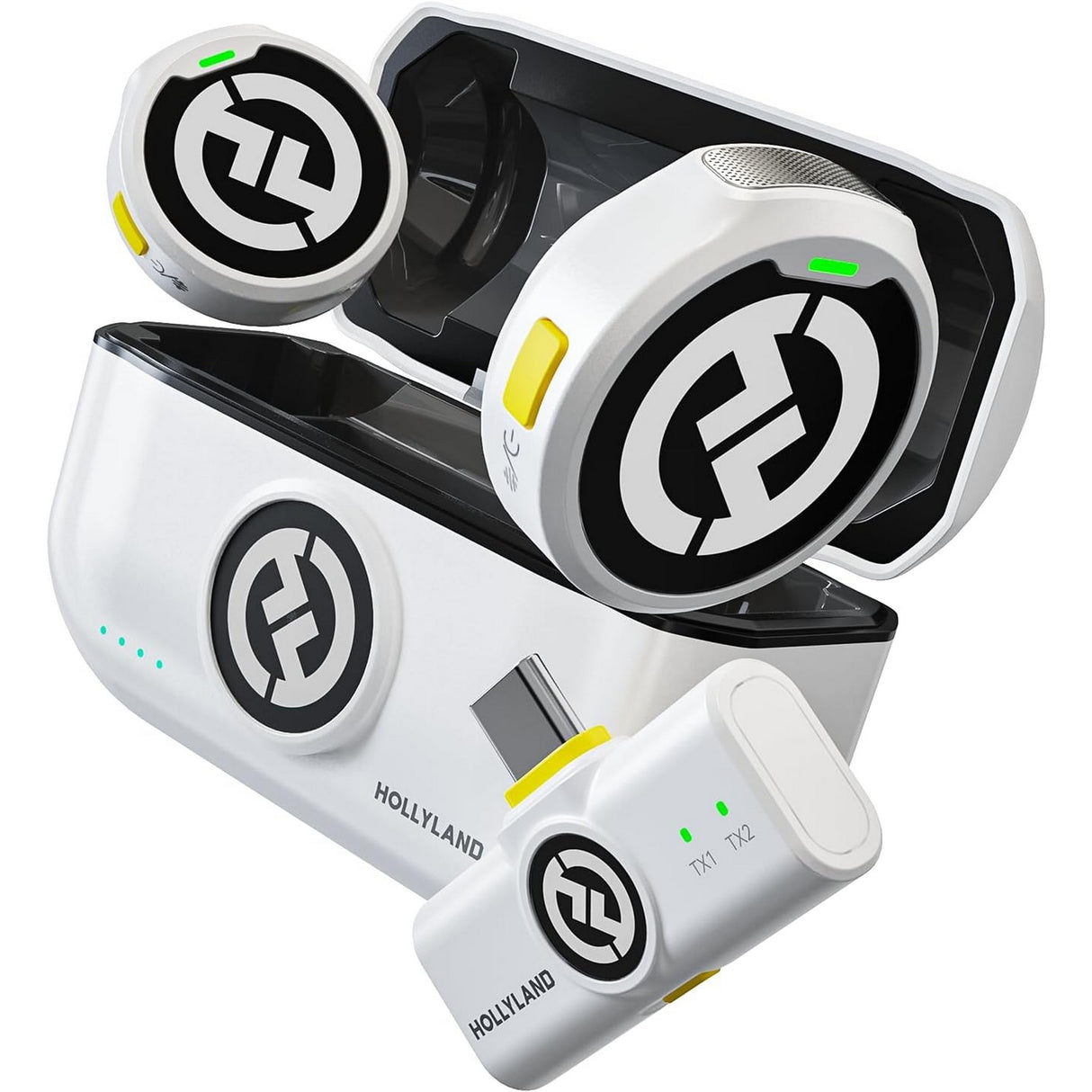 Hollyland Lark M2 Wireless Lavalier Microphone System (USB-C)