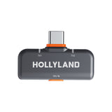 Hollyland LARK M2S USB-C 2.4 GHz Wireless Receiver for Mobile Devices, Space Gray