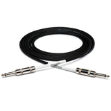 Hosa 1/4-Inch TS to 1/4-Inch TS Guitar Cable - Straight to Straight / 5-Feet - accessories