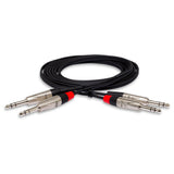 Hosa HXS-001.5 REAN XLR3F to 1/4-Inch TRS Pro Balanced Interconnect Cable, 1.5-Feet