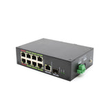 IC Realtime PWR-EPOE-8-V2 8 Port Full Gigabit ePoE Switch, 120W Max