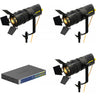 Ikan LBF60Z-POE-3L-1SU Lyra PoE Fresnel Bundle