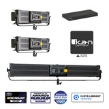 Ikan LBX16-POE-3MIX-1S Lyra PoE Bi-Color LED Light & Switch Bundle