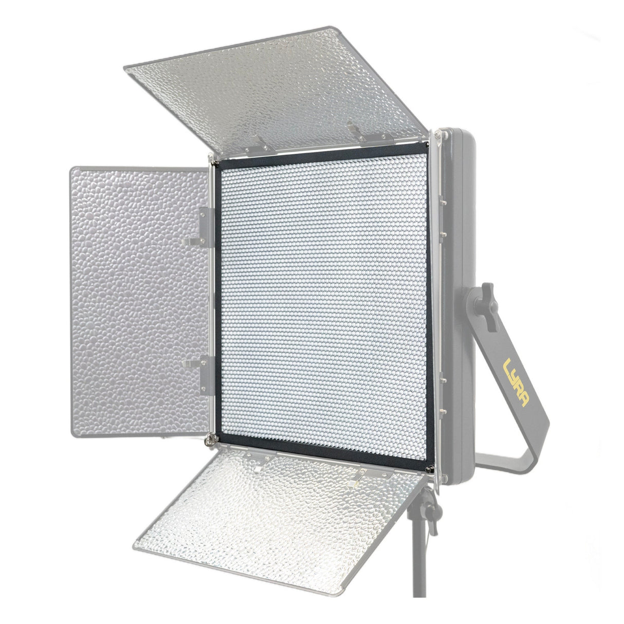 Ikan LEC10-60 Honeycomb 60-Degree Grid for Lyra 1 x 1 Lights
