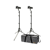Ikan SFB65-2PT-KIT Stryder 2-Point Bi-Color 2800K-6500K 65W LED Fresnel Light with DMX