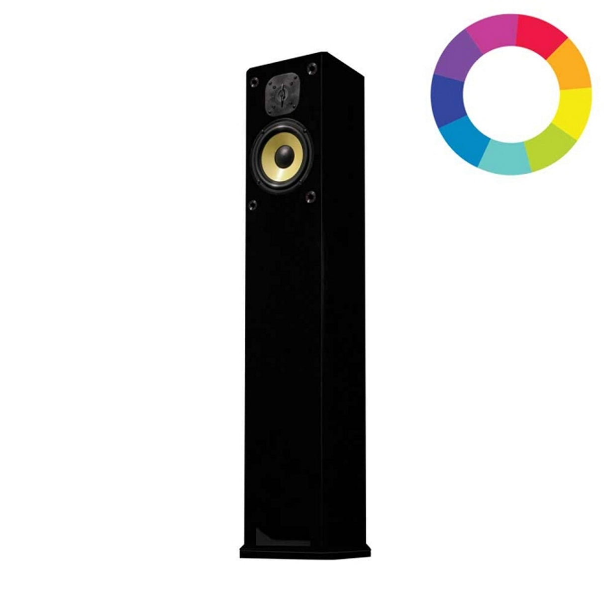 Induction Dynamics S2.T Black Gloss Two-Way Loudspeaker