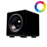 Induction Dynamics SW4 Subwoofer Black Gloss Compact Bass Driver