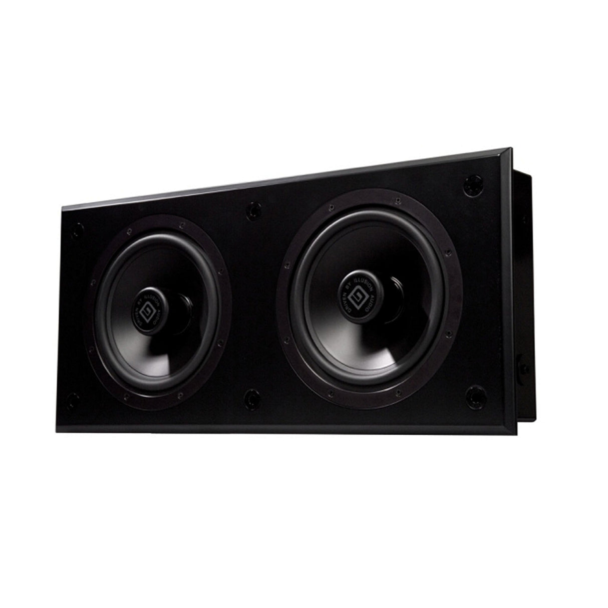 Induction Dynamics SW4 10-inch In-Wall Subwoofer, Black Gloss Bass