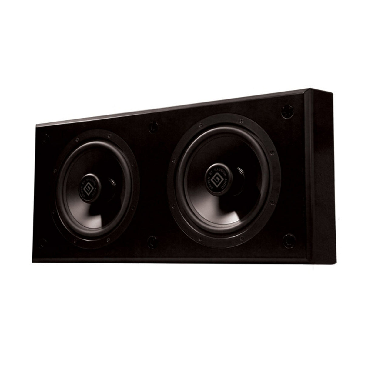 Induction Dynamics SW4.W On-Wall Subwoofer, Black Gloss Finish