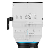 Irix Cine 150mm T3.0 Macro 1:1 Lens for PL (White, Imperial Scale)