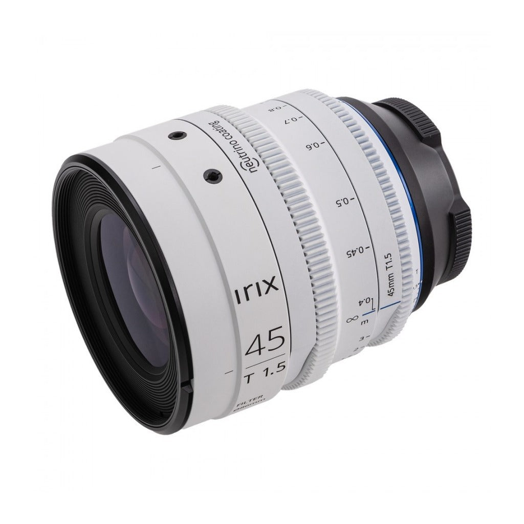 Irix Cine 45mm T1.5 Lens for PL (White, Imperial Scale)