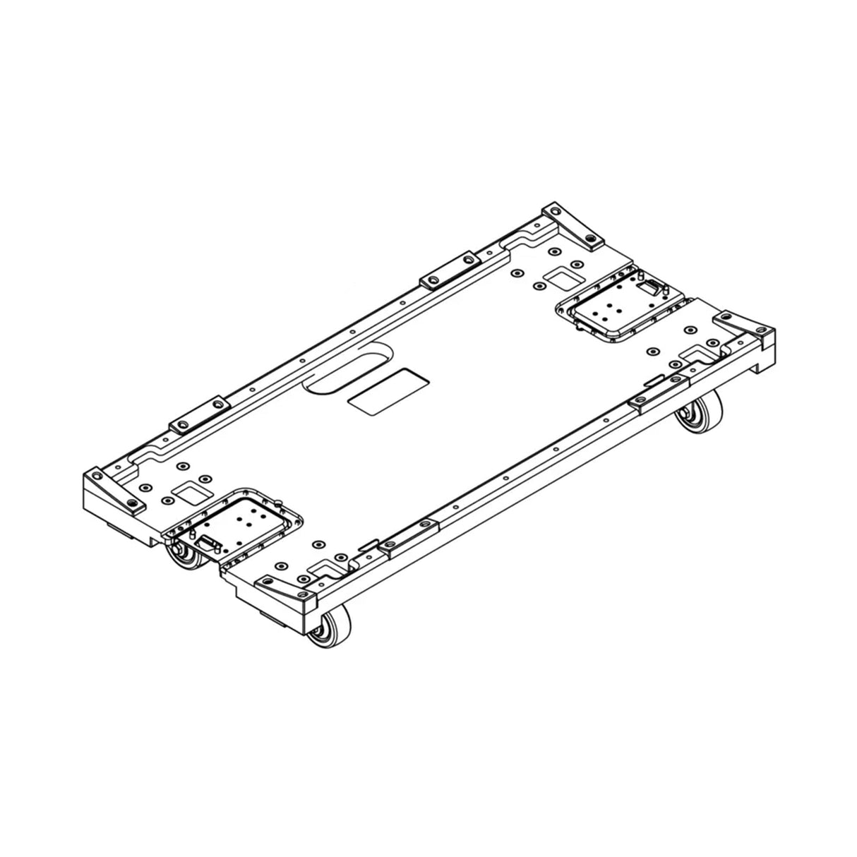 JBL SRX922 ACC Accessory Caster Board and Cover for SRX922 Loudspeaker