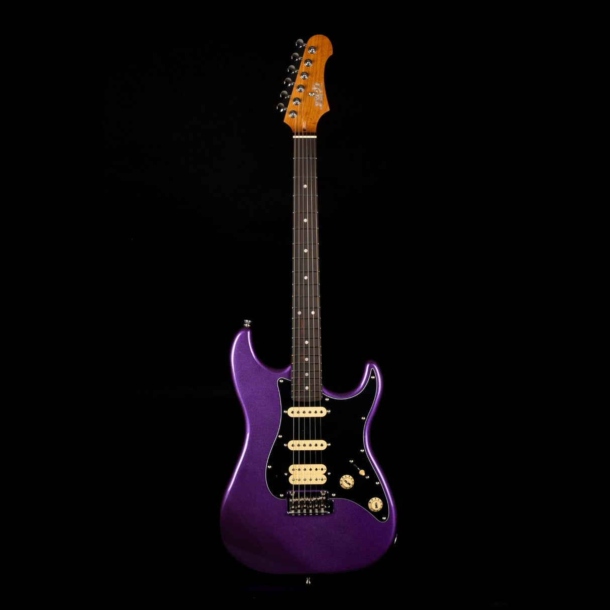 Jet Guitars JS-400 PLM R Electric Guitar, Plum Finish