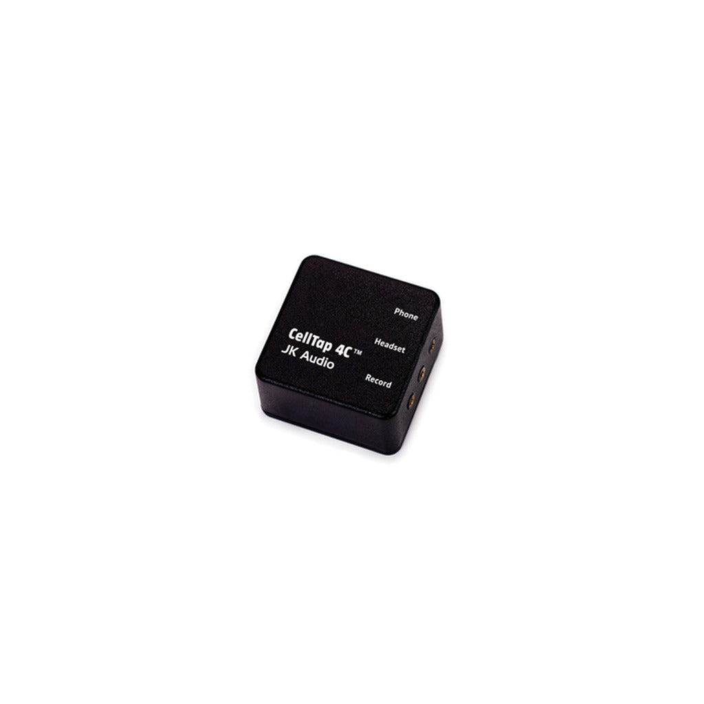 JK Audio CELLTAP4C CellTap 4C Passive TRRS Cell Phone Interview Recording Tap