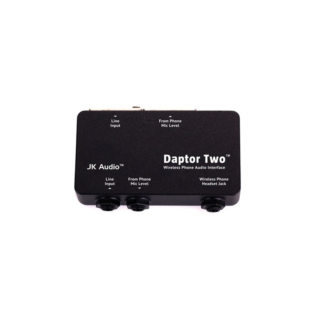 JK Audio DAP2 Daptor Two Cell Phone to XLR and 1/4 in Audio Interface