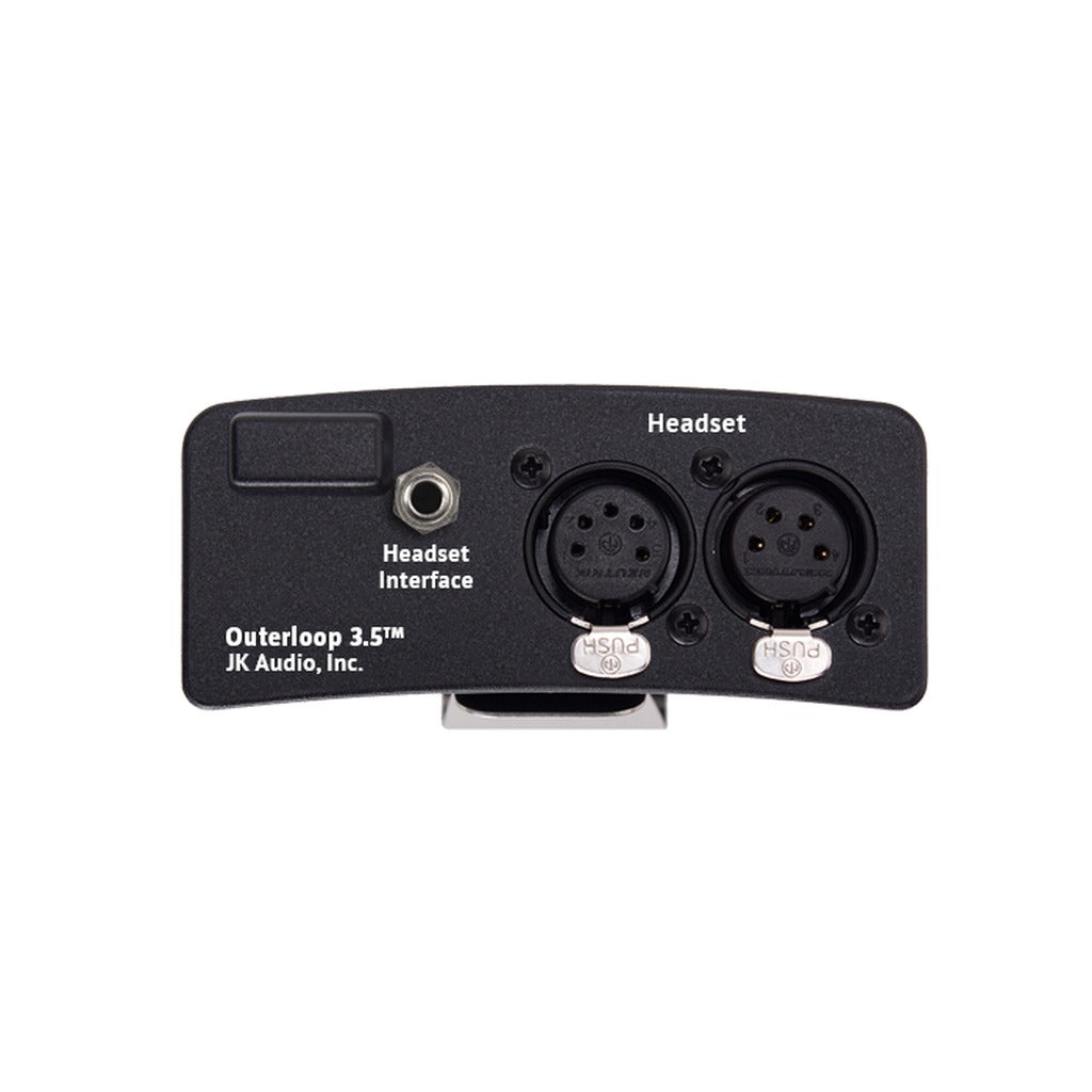 JK Audio OTL3.5F Outerloop 3.5F Phone Intercom Belt Pack 4/5-Pin Female XLR