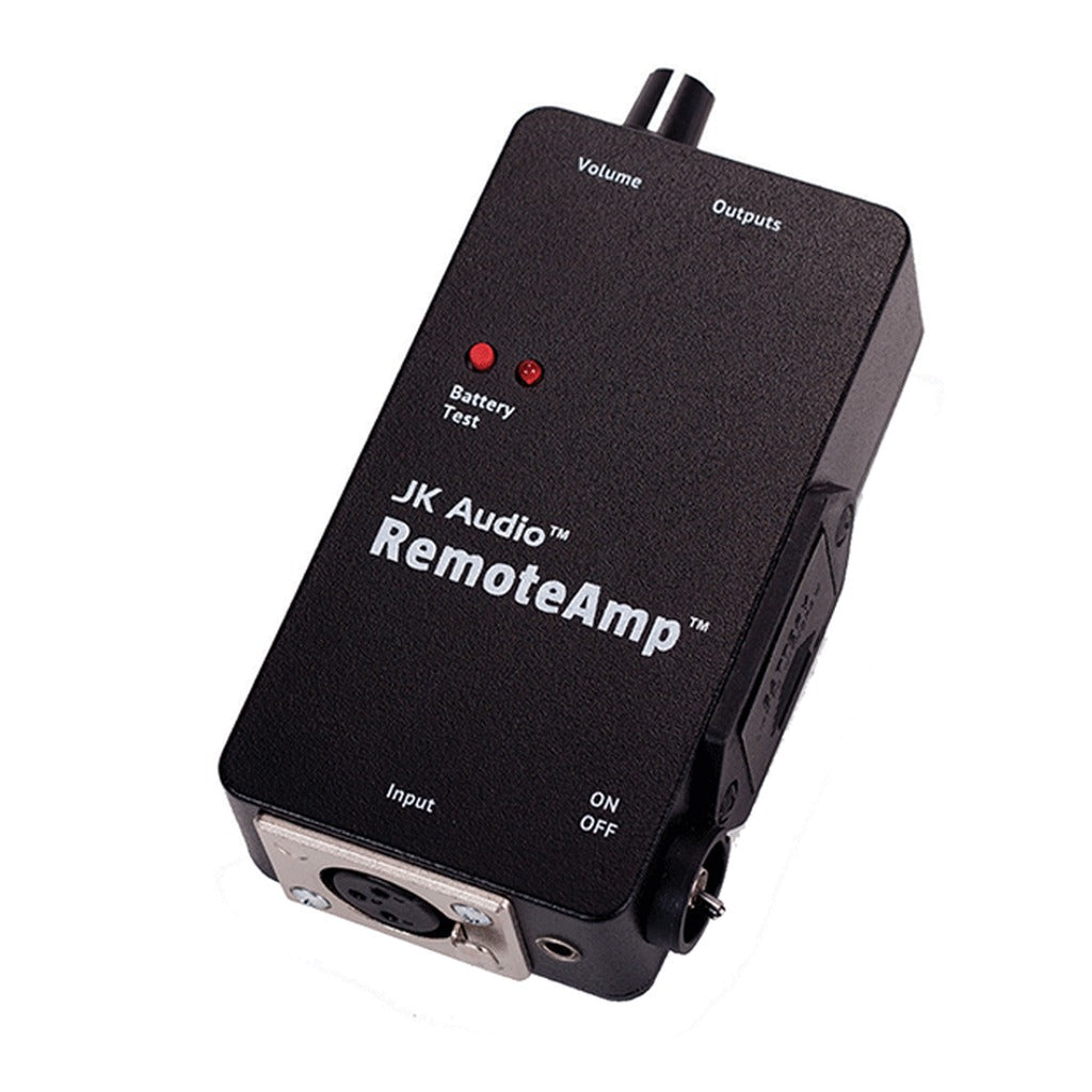 JK Audio RAMP RemoteAmp Belt-Pack Headphone and IFB Earpiece Amplifier