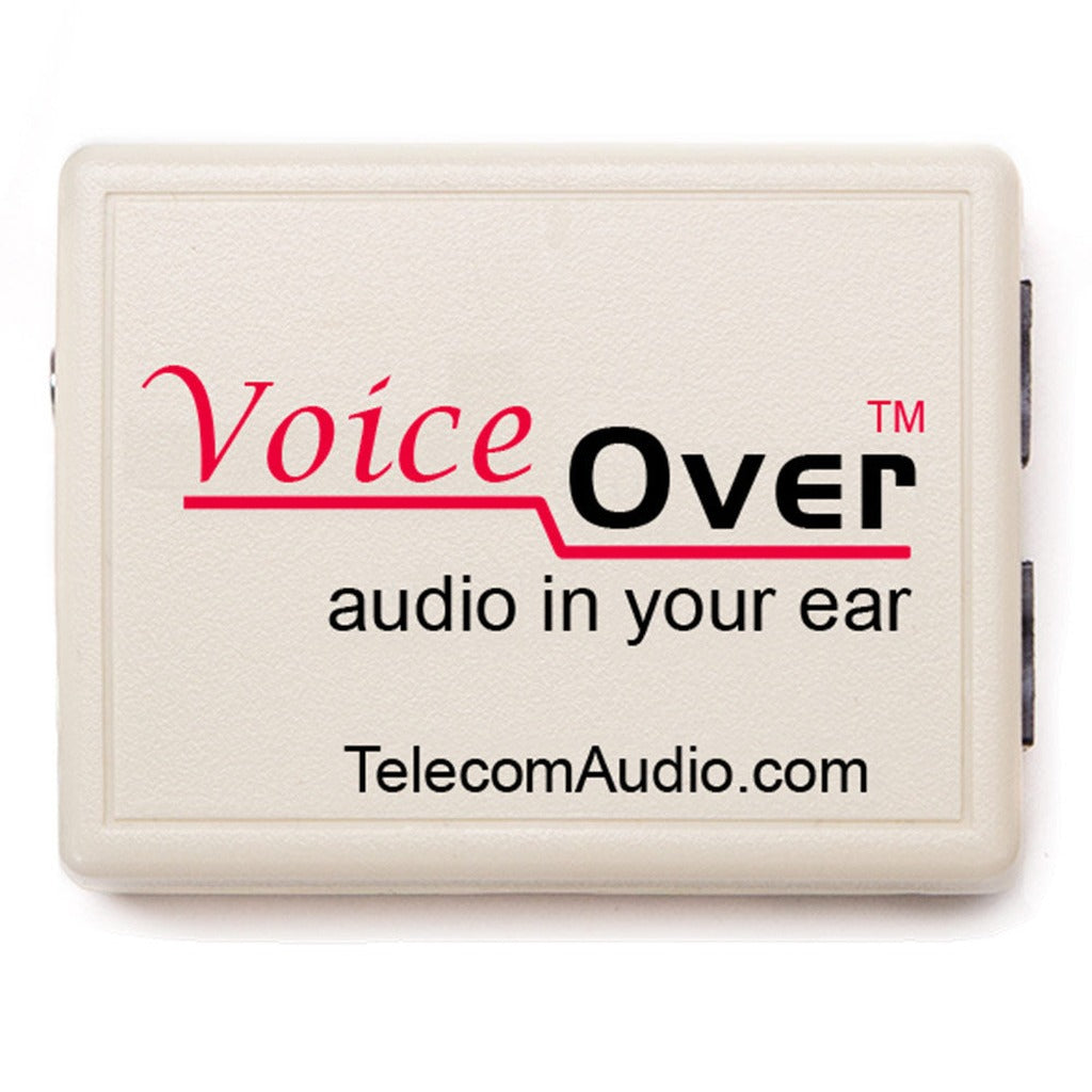 JK Audio VOICEOVER Voice Over Telephone Handset Audio Injector 3.5 mm Input
