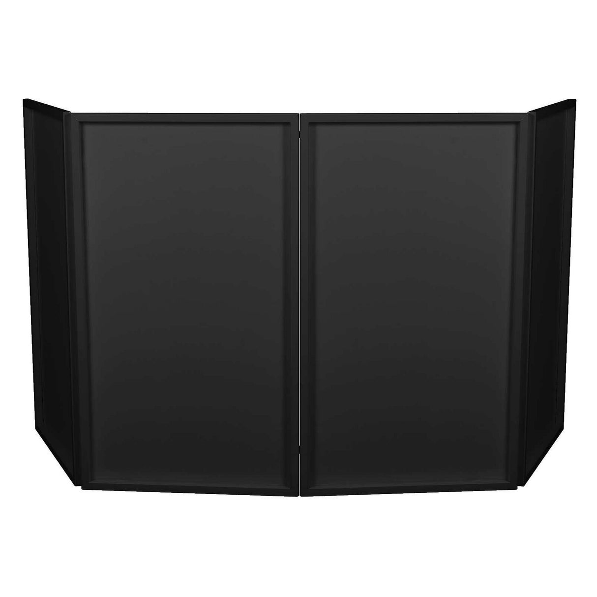 JMAZ Event Booth Facade Adjustable Lightweight Aluminum Frame, Black