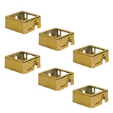 JMAZ Lighting MAD PAR Cover Set for Fixtures 6-Pack - Gold Plastic