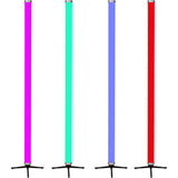 JMAZ Electro T5 RGBW+WW LED Tube Light Kit, 4 Pack