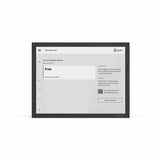 Joan 13 Pro Black Meeting Room Scheduler Display