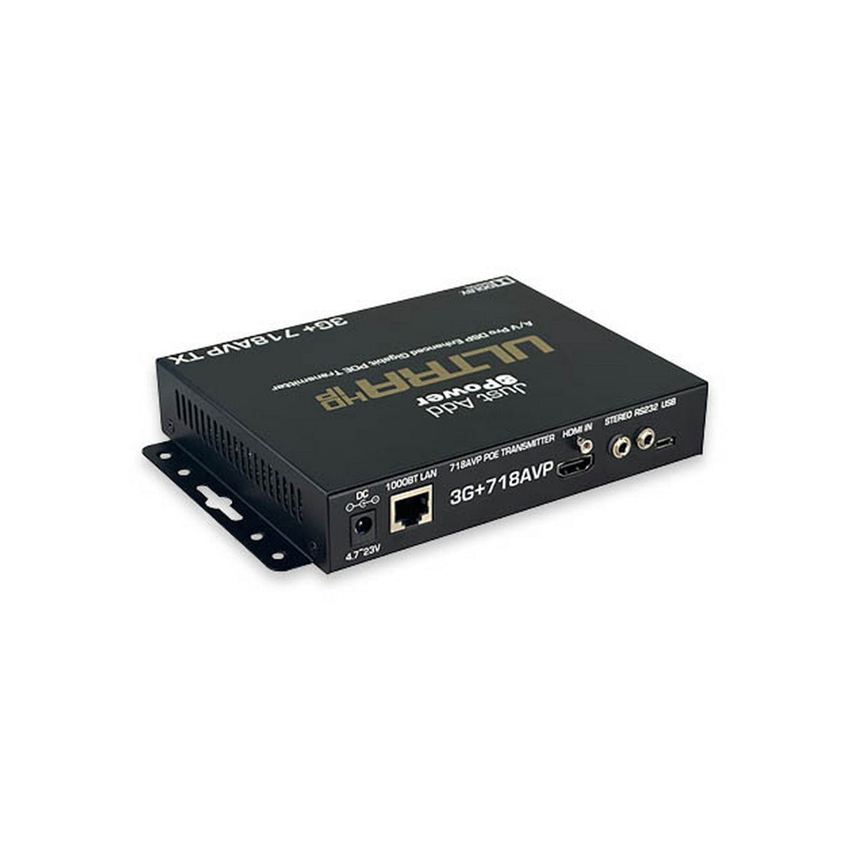 Just Add Power 3G+ ULTRA 718AVP A/V Pro DSP Enhanced UltraHDIP Gigabit Transmitter