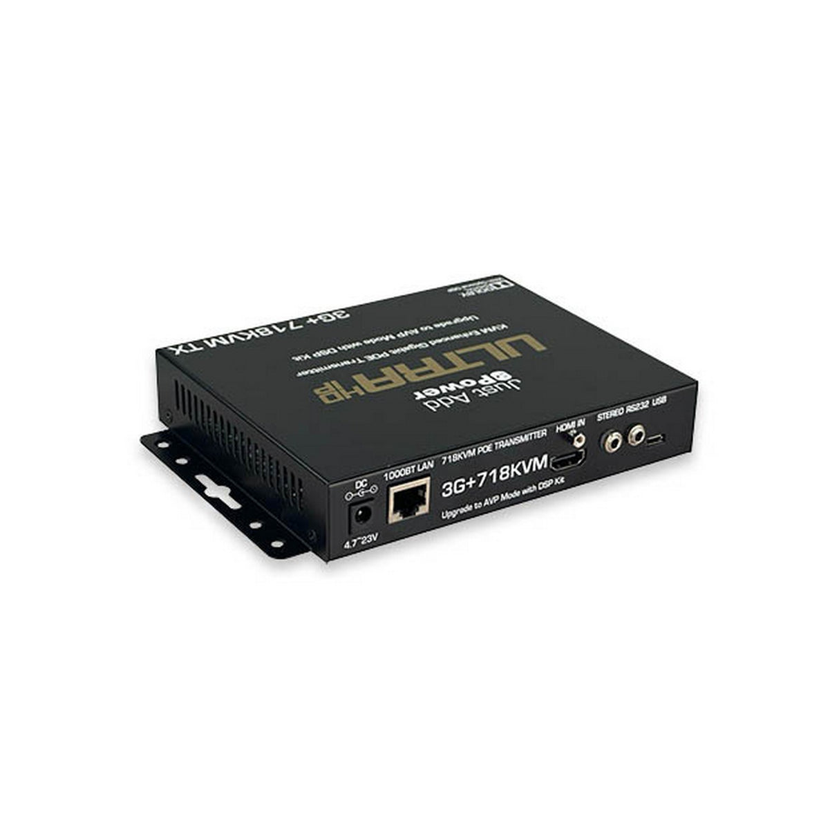 Just Add Power 3G+ ULTRA 718KVM KVM Enhanced UltraHDIP Gigabit Transmitter