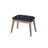 K&M 13940 Piano Bench - Bench Walnut Color Seat Black Velvet