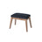 K&M 13945 Piano Bench - Bench Walnut olor, Seat Black Velvet