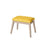 K&M 13947 Piano Bench - Bench Grey Color, Seat Yellow Velvet