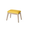 K&M 13947 Piano Bench - Bench Grey Color, Seat Yellow Velvet
