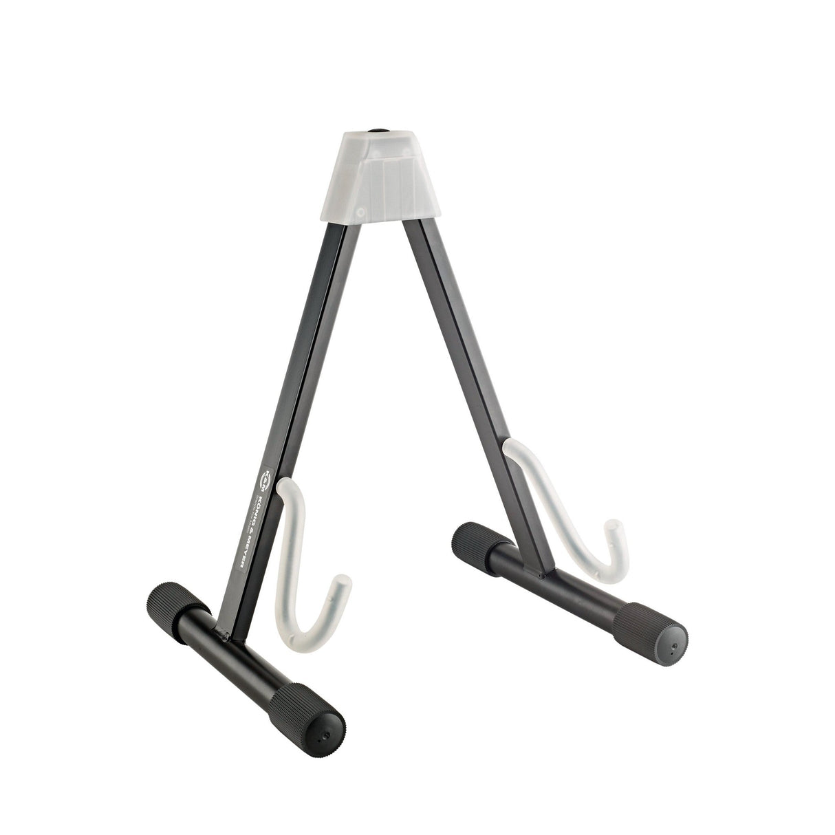 K&M 17540 Electric Guitar Stand - Black with Translucent Support