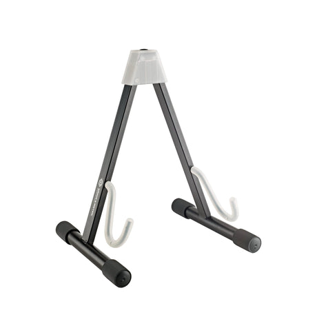 K&M 17540 Electric Guitar Stand - Black with Translucent Support