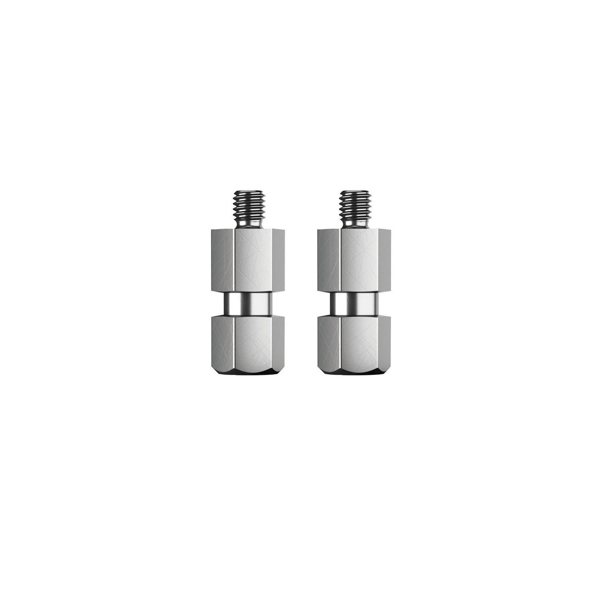 K&M 23903 1/4’’ - 3/8’’Zinc Threaded Bolt - 1/4’’
