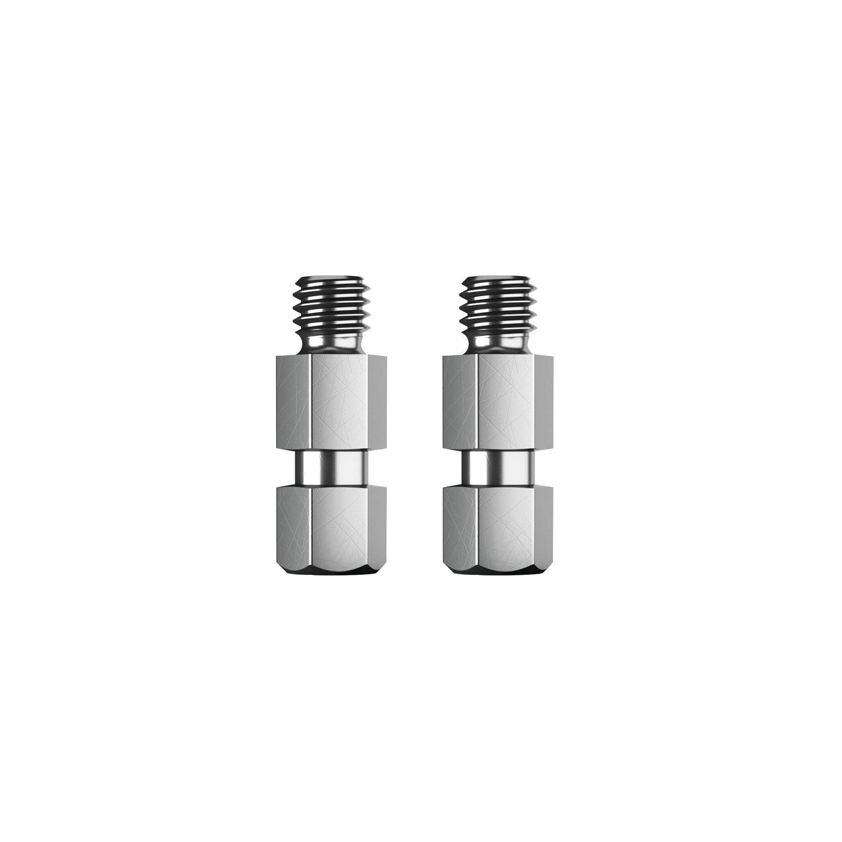K&M 23903 1/4’’ - 3/8’’Zinc Threaded Bolt - 3/8’’