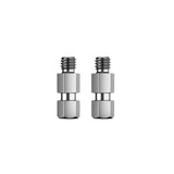 K&M 23903 1/4’’ - 3/8’’Zinc Threaded Bolt - 3/8’’