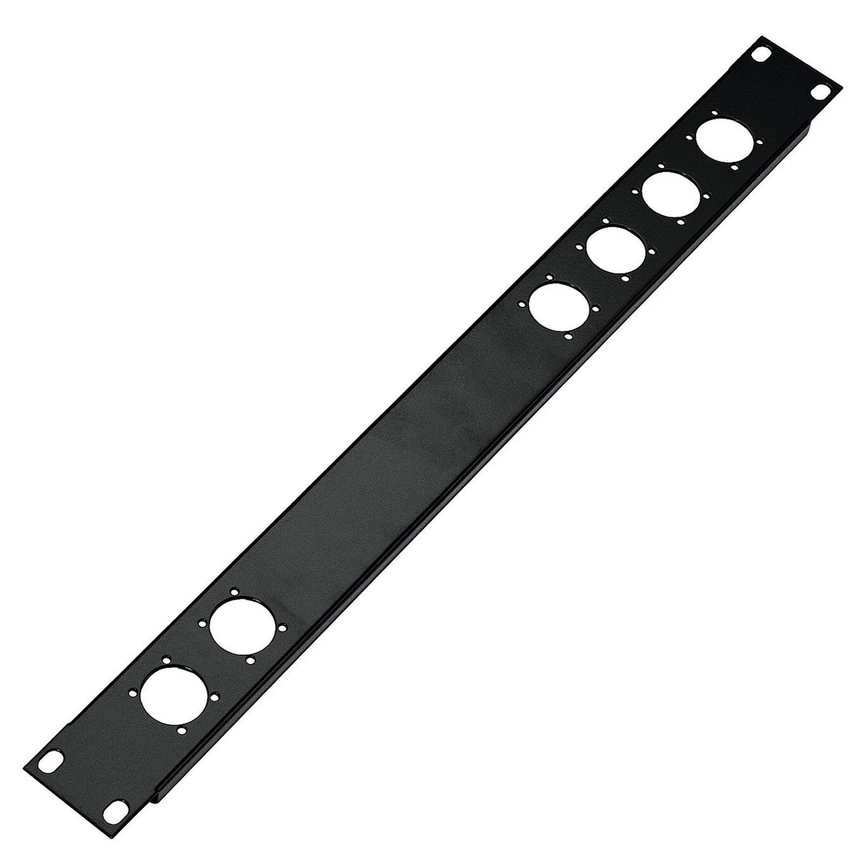 K&M 28306 6 XLR Socket 1-Space Height Panel
