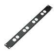 K&M 28308 8 XLR Socket 1-Space Height Panel