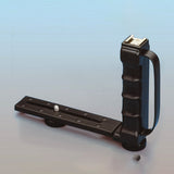 Kaiser Folding Metal L Flash Bracket with Hand Strap