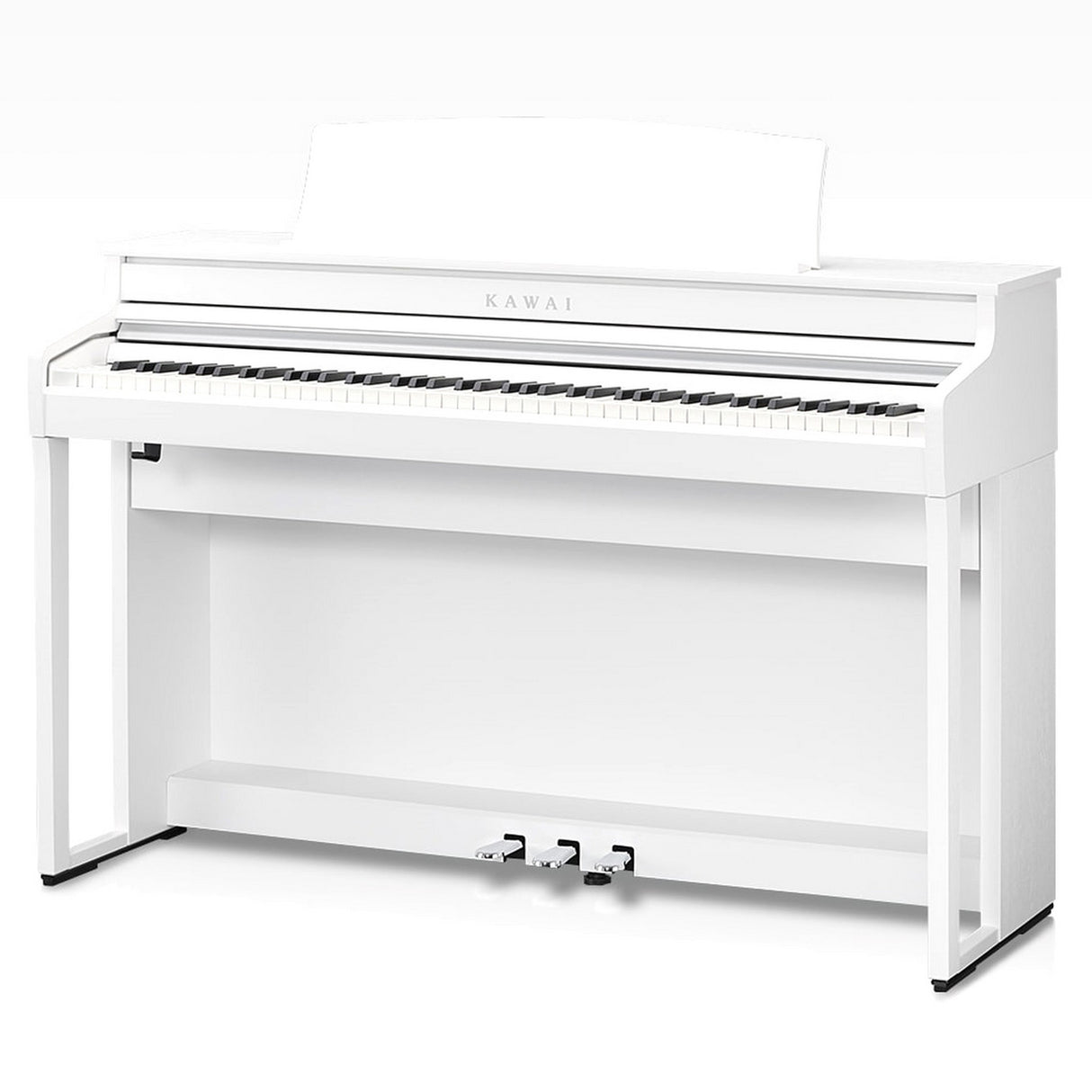 Kawai CA401 88-Key Digital Piano with Bench, Satin White