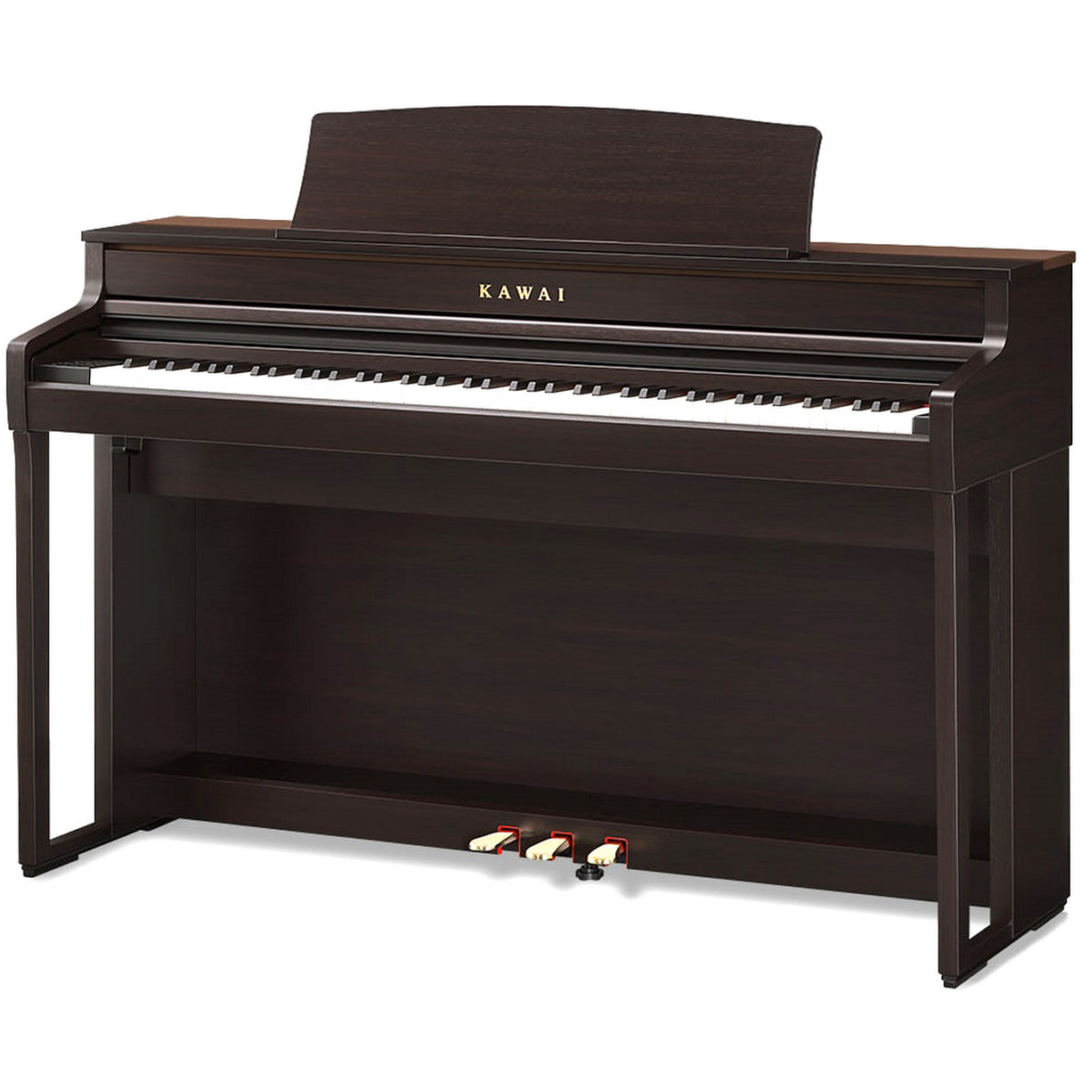 Kawai CA501 88-Key Compact Digital Piano with Bench, Rosewood