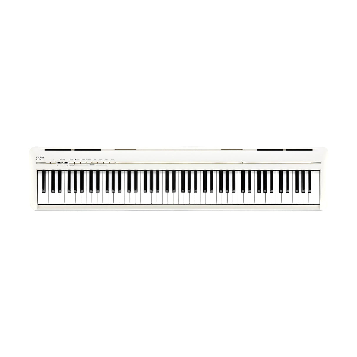Kawai ES120 88-Key Digital Piano with Music Rest and Speakers, Light Gray