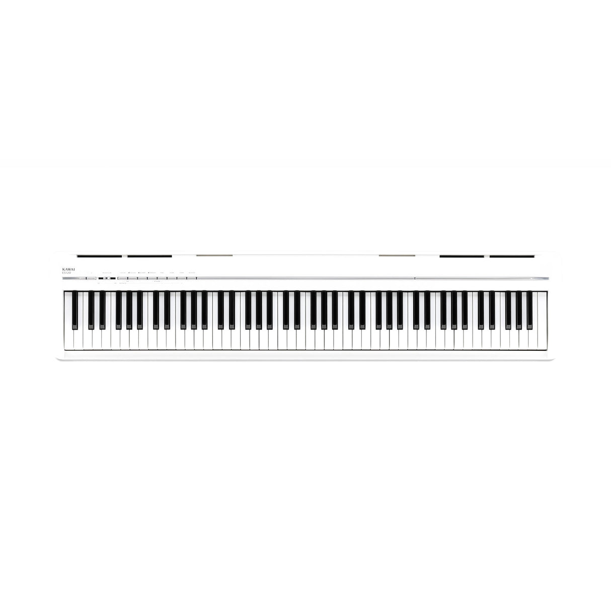 Kawai ES120 88-Key Digital Piano with Music Rest and Speakers, Snow White